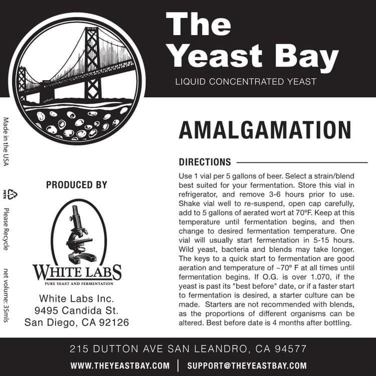 The Yeast Bay Amalgamation Brett Blend