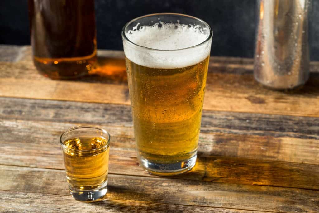Beer on Whiskey