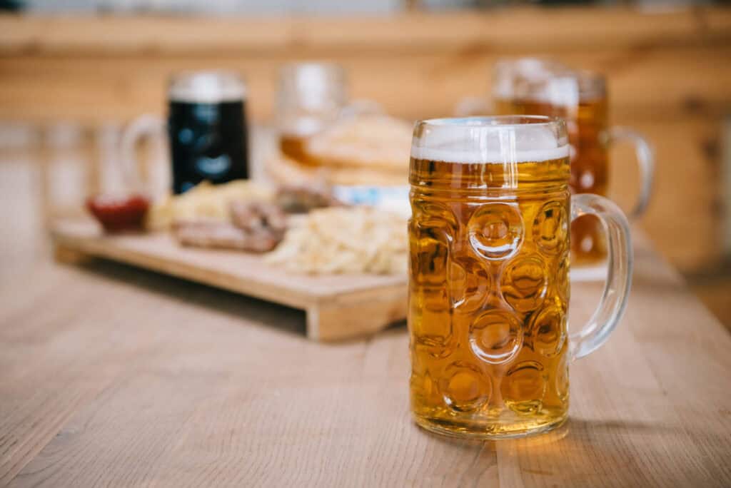 do germans drink warm beer